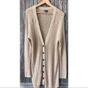 GAP Sweaters - GAP Gold Knit Cardigan GAP Sweaters - GAP Gold Knit Cardigan